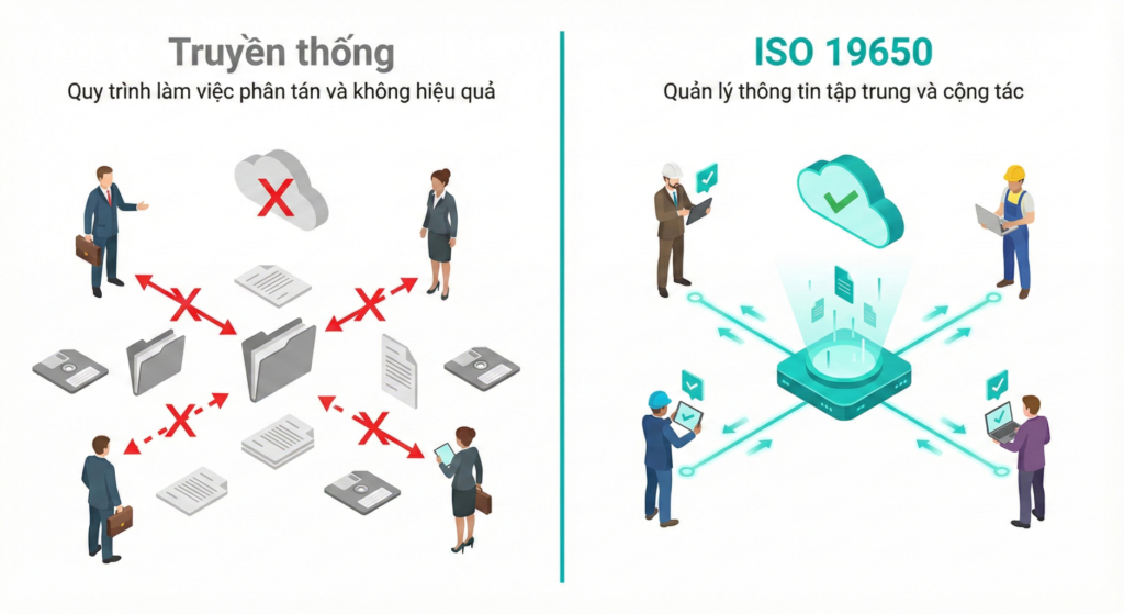 ISO 19650-2 và ISO 19650-4